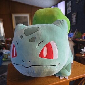 Pokemon Bulbasaur 16" Giant‎ Plush Officially Licensed by Nintendo